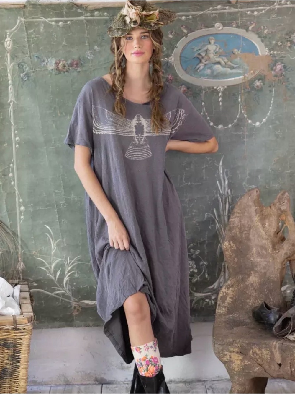 Magnolia Pearl hawk tee dress